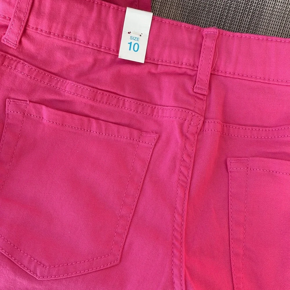 The Children’s Place pink girls pants adjustable waist size 10 NWT